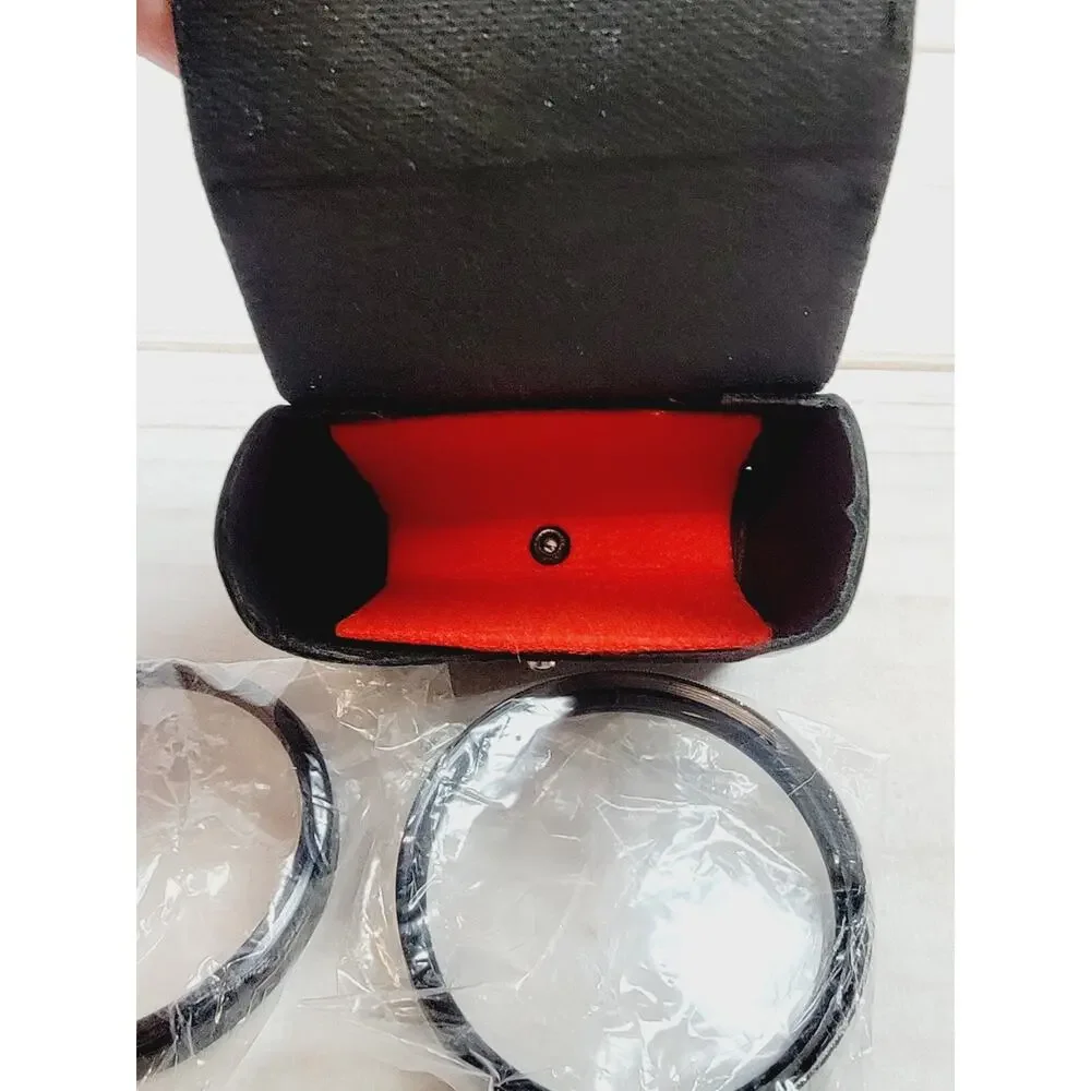 Lot of 3 Tiffen 55 mm Haze +1, 2, & 4 Made in Japan Filters